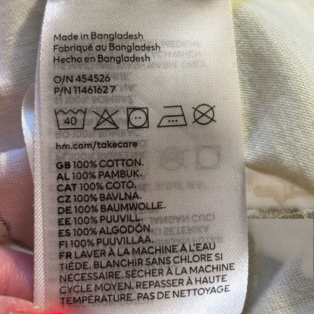 H&M NWOT Girls Mickey Mouse Tie Hem T-Shirt - Size 14Y - Picture 5 of 5